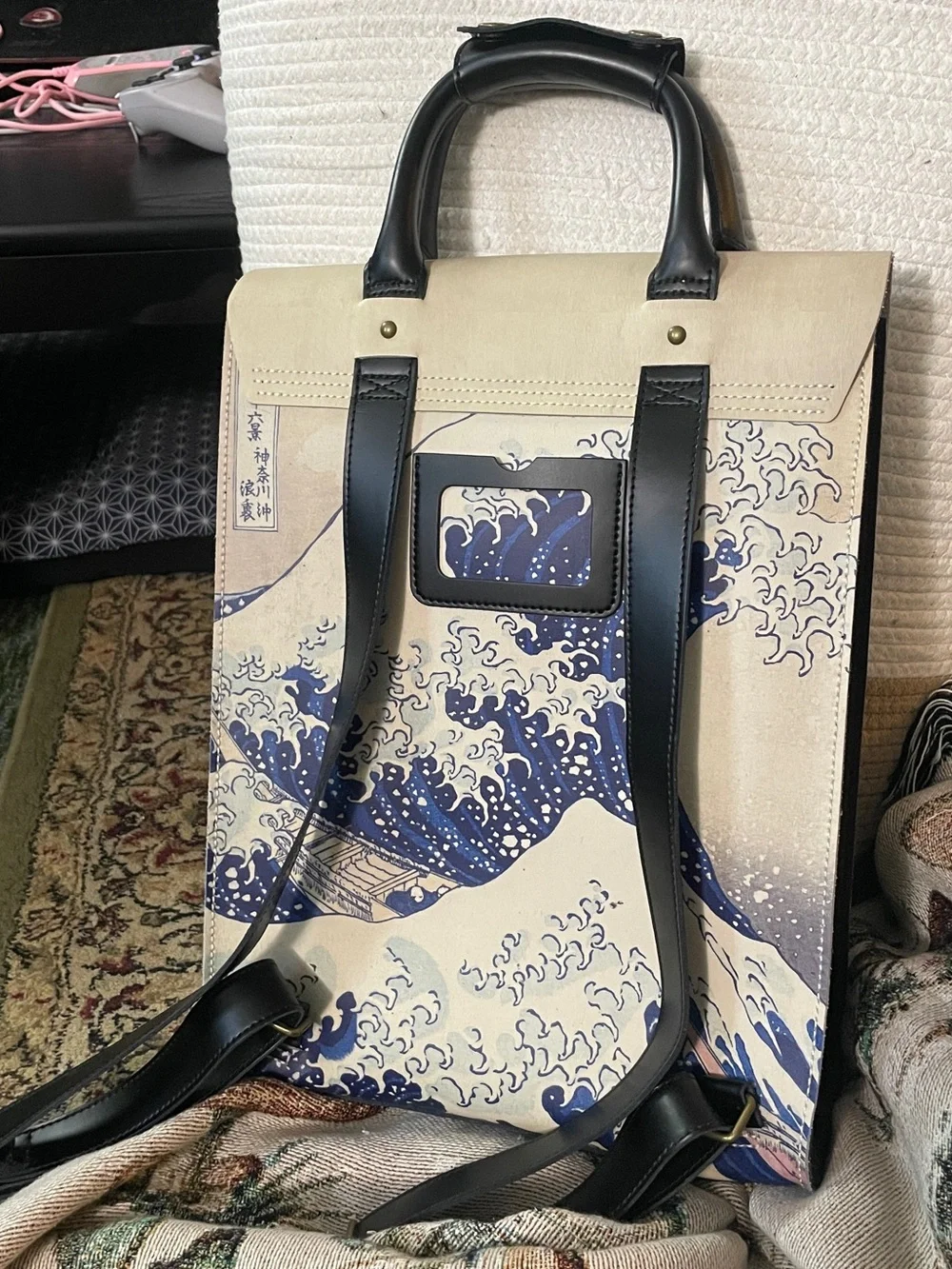 Dr. Martens x The MET Great Wave Backpack RARE